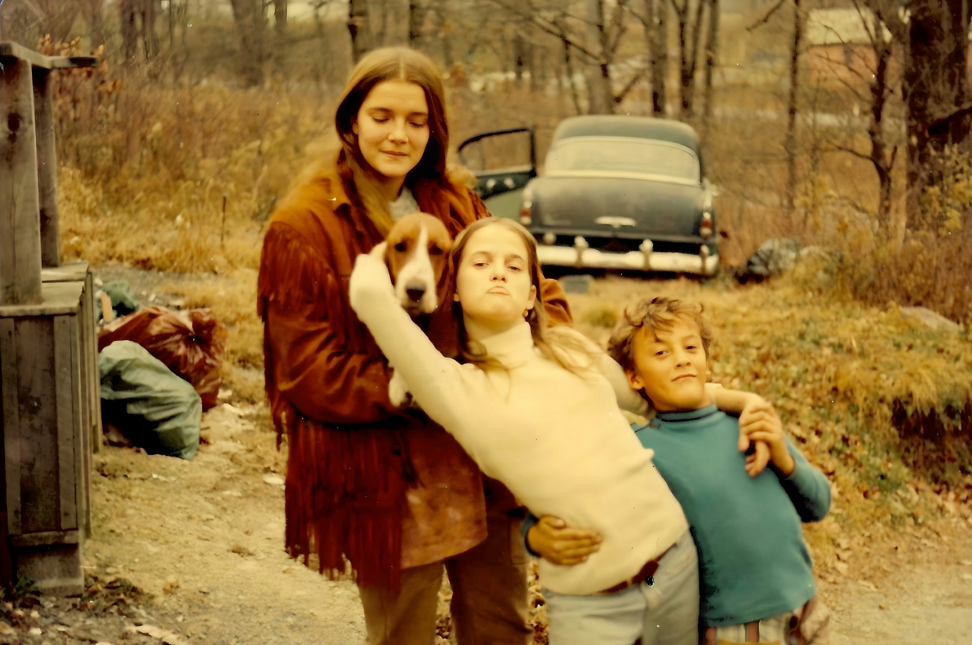 Vintage family snapshot